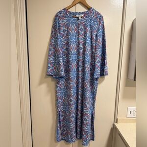 Coolibar Oceanside Shift Dress UPF 50+ size medium